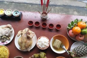 祭拜祖先的食物